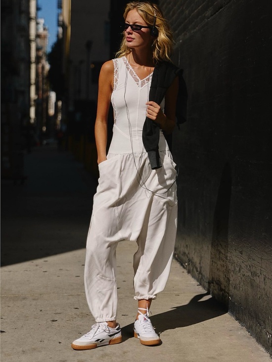 free people movement Pants - Free People Movement Tap out Jumpsuit Size S NWT
